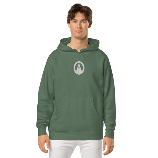Unisex pigment-dyed hoodie - Trading Co.