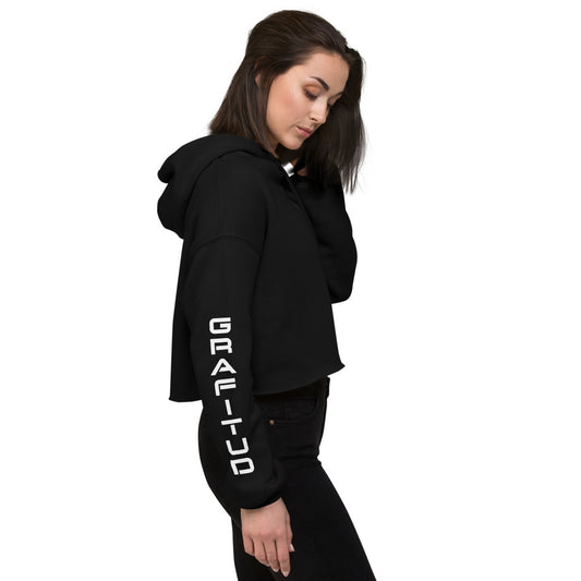 Crop Grateful Hoodie