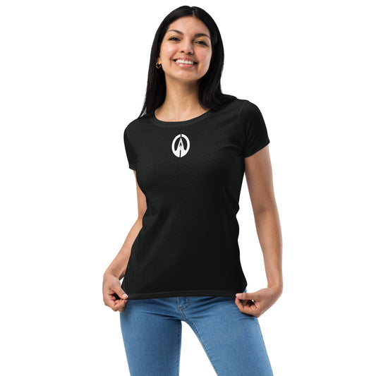 Women’s fitted t-shirt - GFit Raven