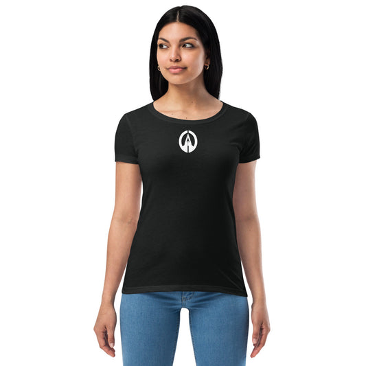 Women’s fitted t-shirt - GFit Raven