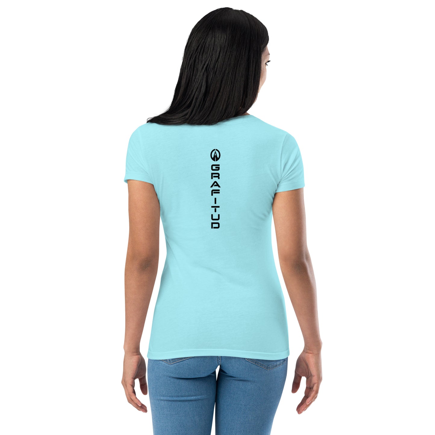 Women’s fitted t-shirt - Namaste