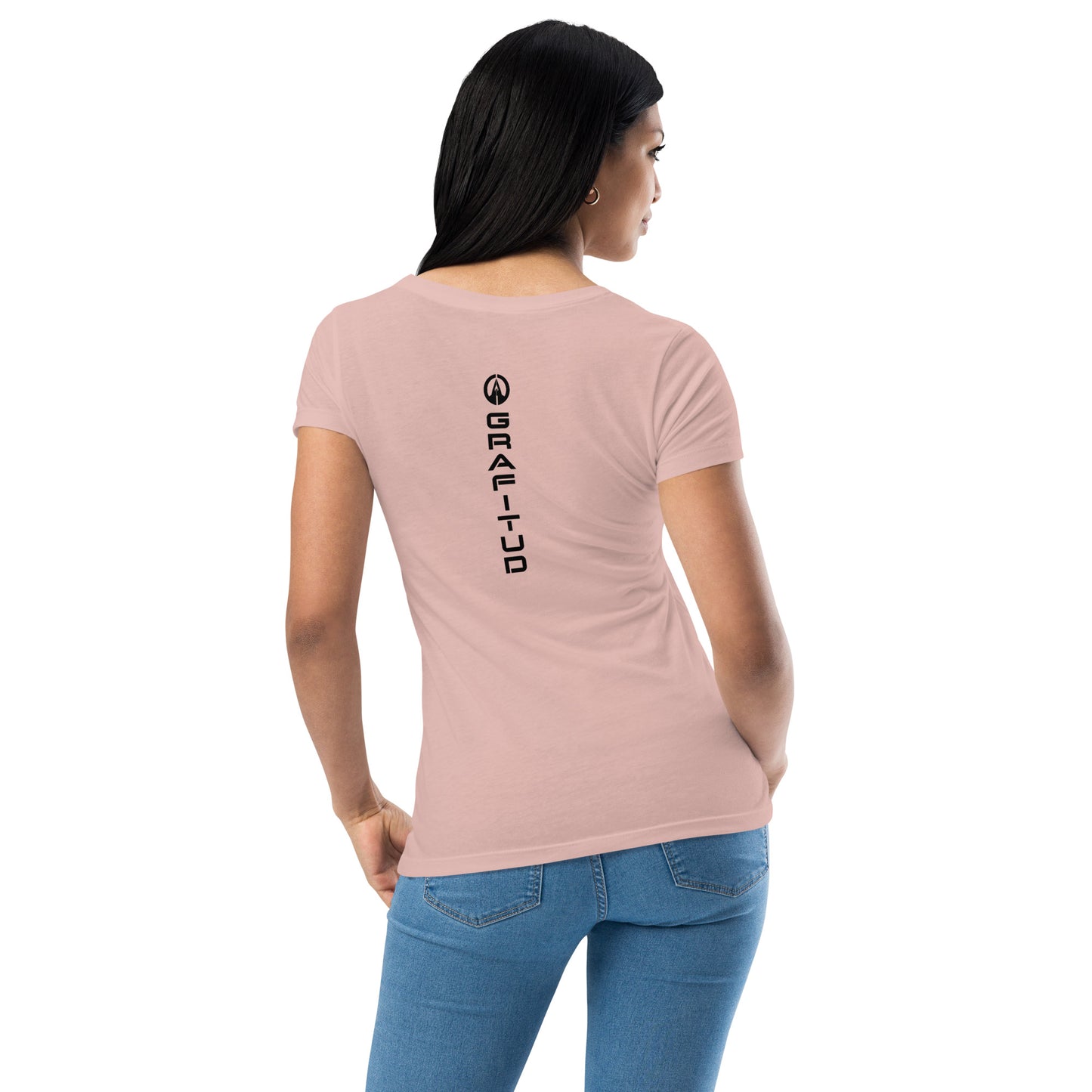 Women’s fitted t-shirt - Namaste