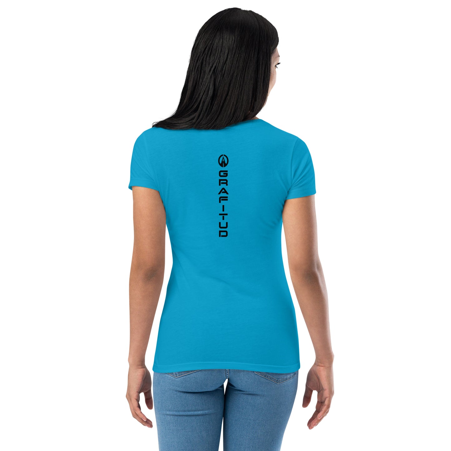 Women’s fitted t-shirt - Namaste